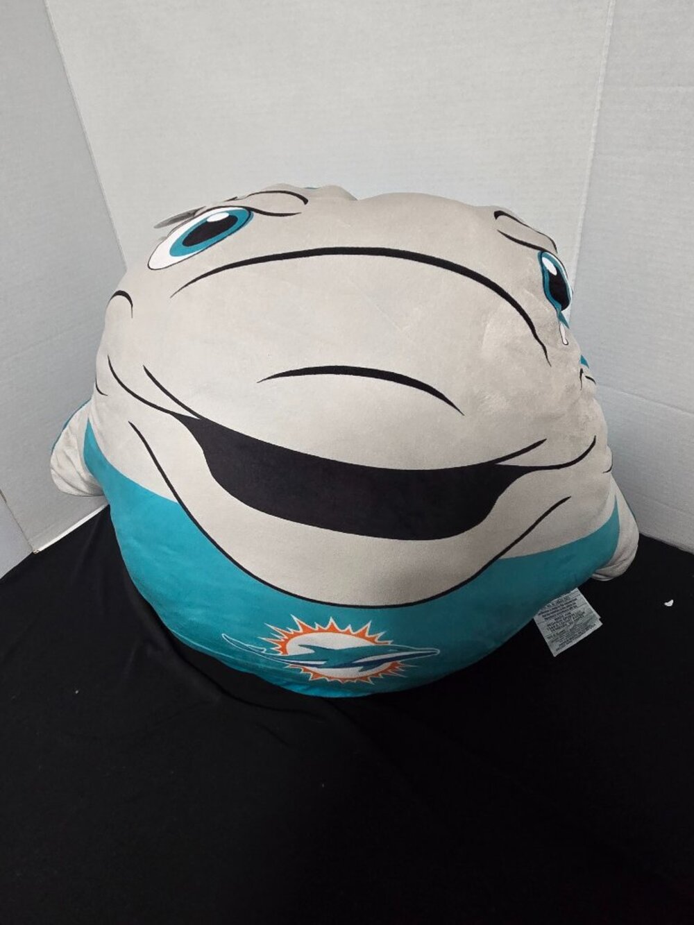 NFL Miami Dolphins SquishMe Plush Pillow Mascot Face | Officially Licensed | NWT
